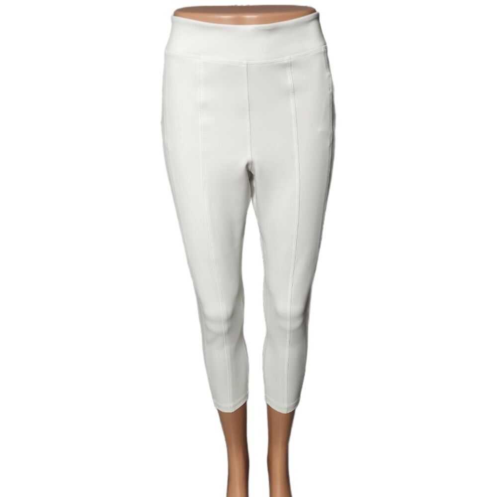 Free People FP Movement Hanalei Leggings Ivory High Rise 7/8 - Medium NWT